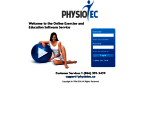 physiotec.co screenshot