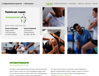physiotherapie-augustin.de screenshot