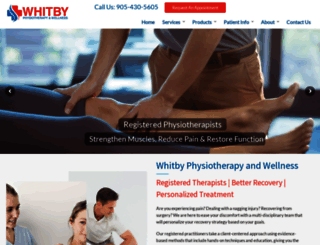 physiowhitby.com screenshot