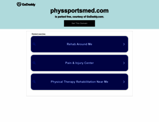 physsportsmed.com screenshot