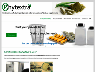 phytextra.com screenshot