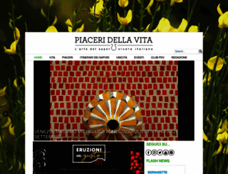 piaceridellavita.com screenshot