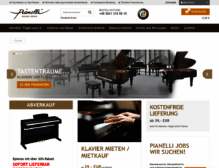 pianelli.de screenshot