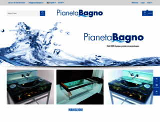 pianetabagno.it screenshot