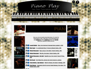 piano-play.com screenshot