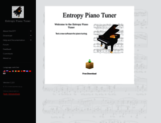 piano-tuner.org screenshot