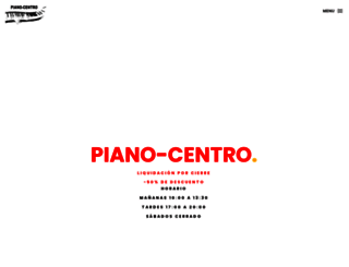 pianocentro.com screenshot