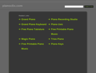 pianoclix.com screenshot