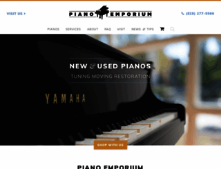pianoemporium.com screenshot
