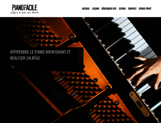 pianofacile.com screenshot