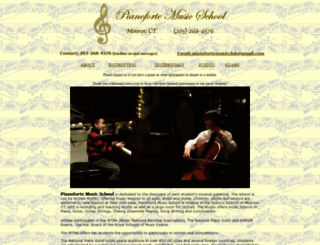 pianofortemusicschool.com screenshot