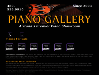 pianogalleryaz.com screenshot