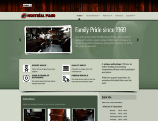 pianomontreal.com screenshot
