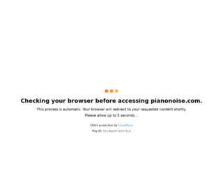pianonoise.com screenshot