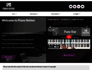 pianonotion.com screenshot
