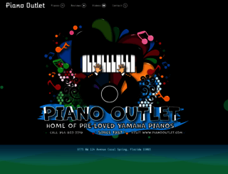 pianooutlet.com screenshot