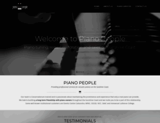 pianopeople.com.au screenshot