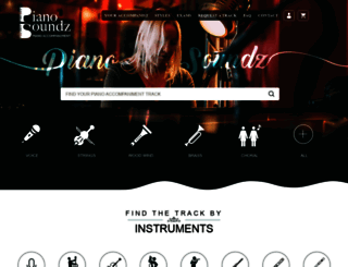 pianosoundz.com screenshot