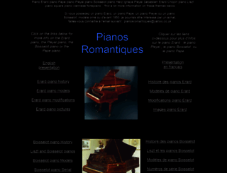 pianosromantiques.com screenshot
