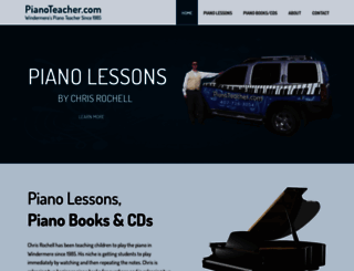 pianoteacher.com screenshot