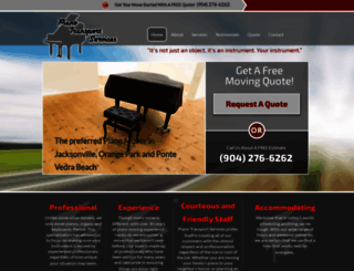pianotransportservices.com screenshot