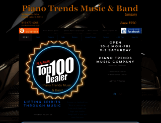 pianotrendsmusic.com screenshot