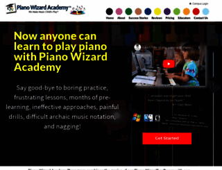 pianowizardacademy.com screenshot