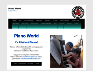 pianoworld.com screenshot