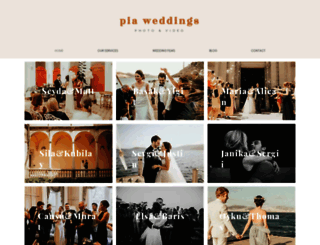 piaweddings.com screenshot