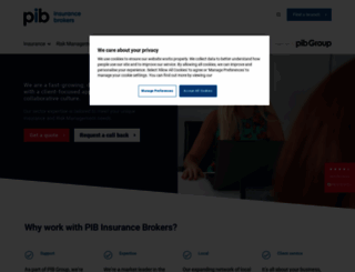 pib-insurance.com screenshot