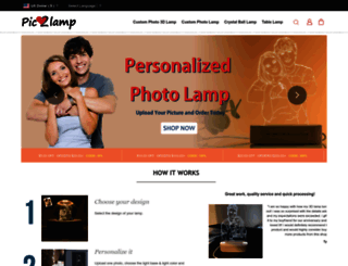 pic2lamp.com screenshot