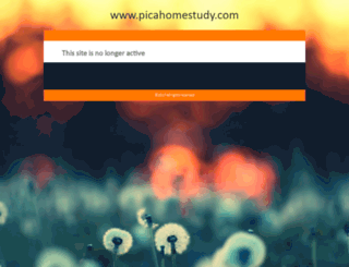 picahomestudy.com screenshot