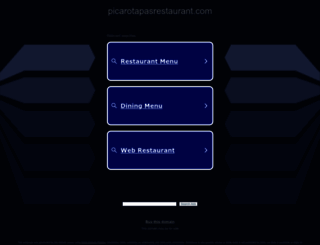 picarotapasrestaurant.com screenshot
