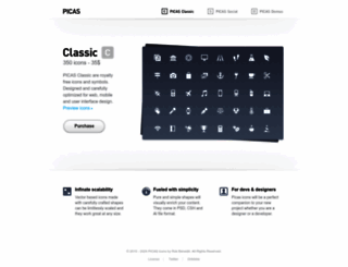 picasicons.com screenshot