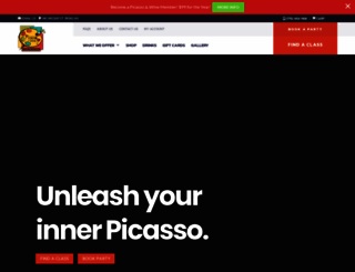 picasso-wine.com screenshot