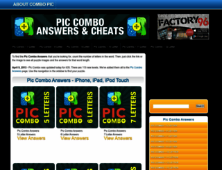 piccomboanswers.com screenshot