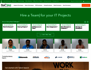 piccotalent.com screenshot