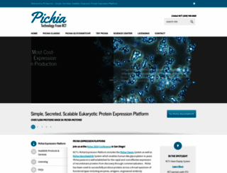 pichia.com screenshot