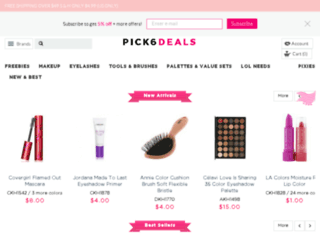 pick6deals.com screenshot