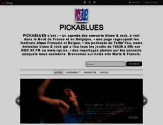pickablues.fr screenshot