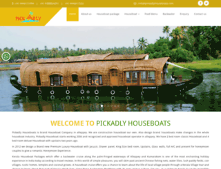 pickadlyhouseboats.com screenshot