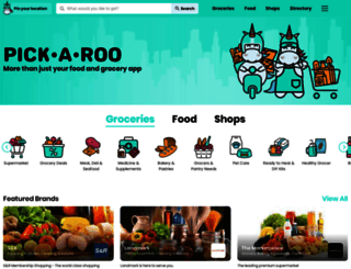 pickaroo.com screenshot