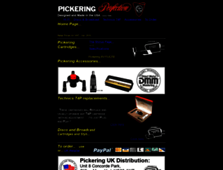 pickeringuk.com screenshot