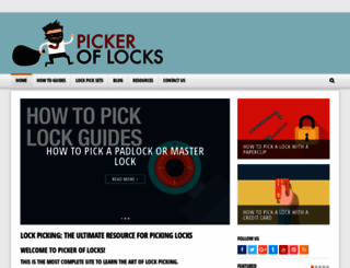 pickeroflocks.com screenshot