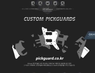 pickguard.co.kr screenshot