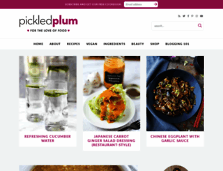 pickledplum.net screenshot