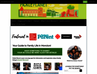 pickleplanetmoncton.com screenshot