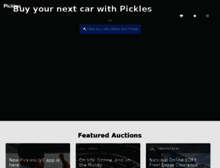 picklesplus.com.au screenshot