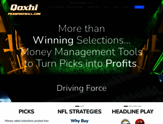 picksfootball.com screenshot