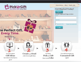 pickurgift.com screenshot